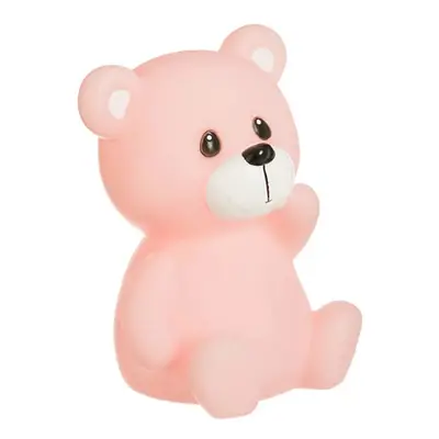 LED dětské noční světlo TEDDY 10x13,5 cm - více barev Barva: Růžová