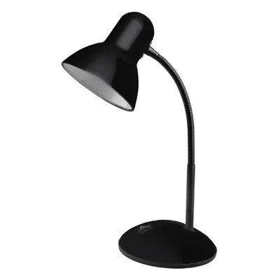 Stolní lampa se závitem E27, černá