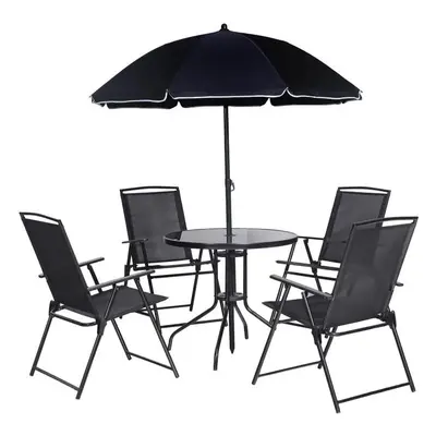 Set zahradního nábytku Patio, 6 dílů, rozměry stolu: ø 80 × 70 cm