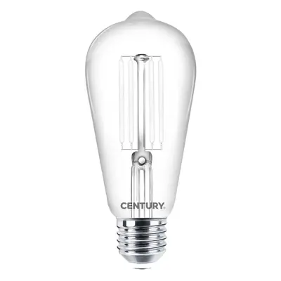 Filamentová žárovka CENTURY Edison ST64 7,5W E27 4000K bílé vlákno