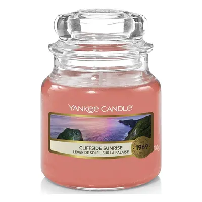 Yankee Candle vonná svíčka Classic ve skle malá Cliffside Sunrise 104 g