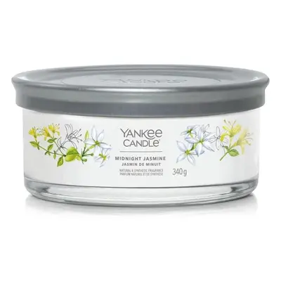 Yankee Candle vonná svíčka Signature Tumbler 5 knotů Midnight Jasmine 340g