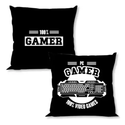 Povlak na polštář Homa Black Gamer 40x40cm