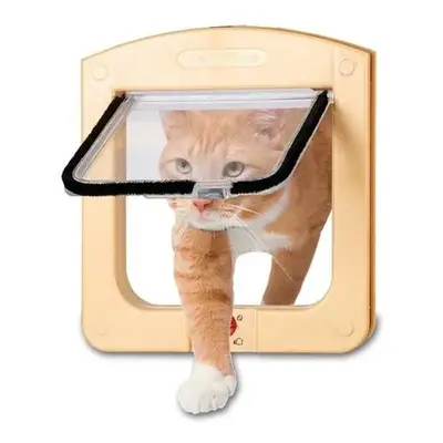 Cat Flap dvířka pro kočky písková