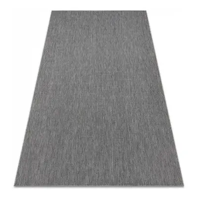 koberec SISAL FLAT 48663/920 antracit HLADKÝ velikost 200x290 cm | krásné koberce cz