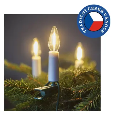 Souprava Felicia LED Filament čirá SV-16, 16 žárovek