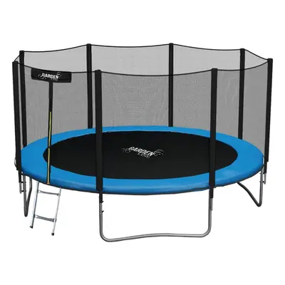 Trampolína s vnější síťkou 374 cm Gardenline - modrá