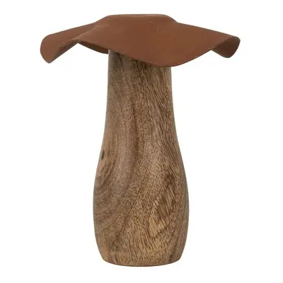 Dřevěná dekorace houba Mushroom - Ø 9*10 cm