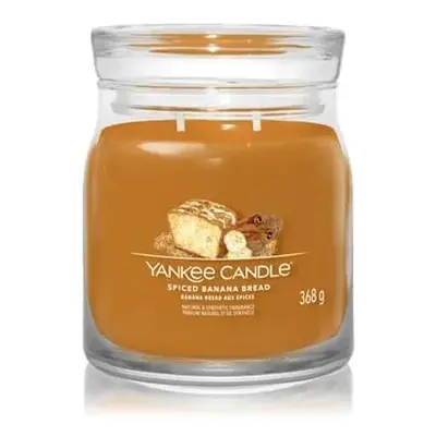 Yankee Candle Spiced Banana Bread střední vonná svíčka 368g