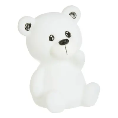 LED dětské noční světlo TEDDY 10x13,5 cm - více barev Barva: Bílá