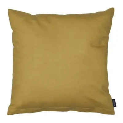 SCANquilt povlak KLASIK UNI khaki zlatá 40 x 40 cm