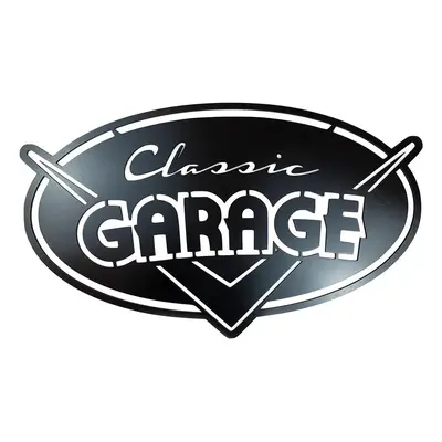 Živá Zeď Dřevěná nástěnná dekorace Classic garage černé