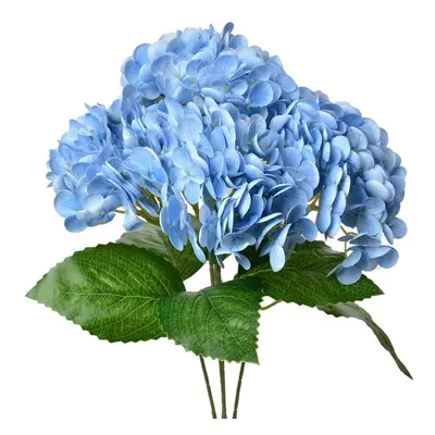 Modrá umělá květina hortenzie Hydrangea - 23*23*45 cm