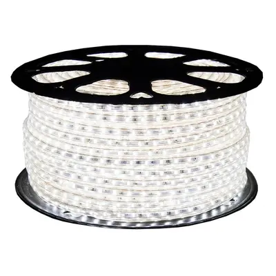 ECOLIGHT LED pásek - 230V - SMD 2835 - 1m - 60LED/m- 6W/m - 380Lm - IP68 - studená bílá - 10mm