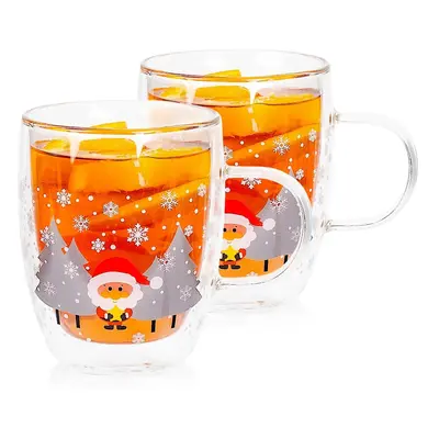 4Home Termo sklenice Mug Santa Hot&Cool 270 ml, 2 ks