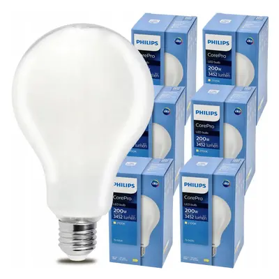 6x LED žárovka Philips E27 - 23W - 3452lm - 2700k Corepro Premium