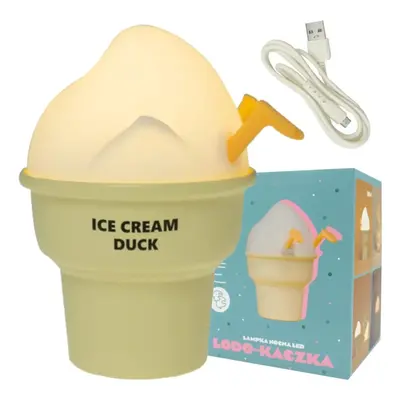 ECOLIGHT Dětská LED noční lampa ICE-DUCK