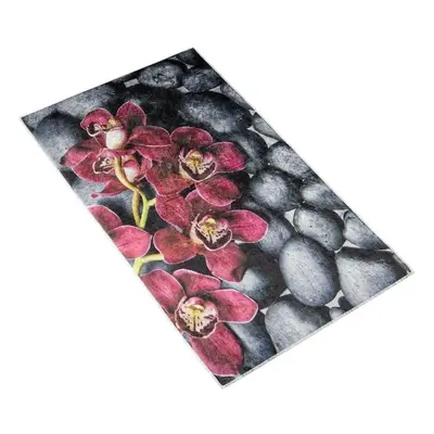 Bellatex Koupelnová předložka 3D tisk 60x100 cm orchidea