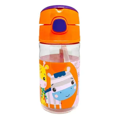 Plastová láhev na pití Fisher-Price se žirafou a zebrou - 350 ml