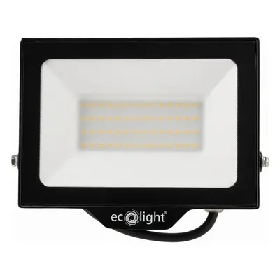 ECOLIGHT LED reflektor 50W 2v1 - neutrální bílá