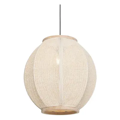 Orientální závěsná lampa natural 46 cm - Rob