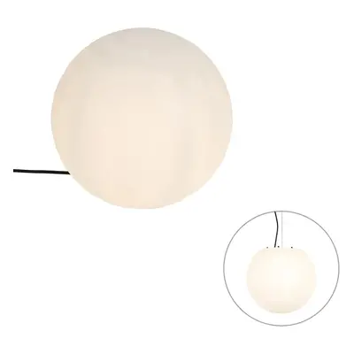 Moderní venkovní lampa bílá 35 cm IP44 - Nura