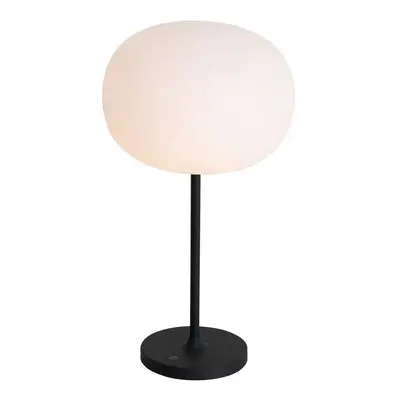 Moderní stolní lampa bílá dobíjecí - Maloi