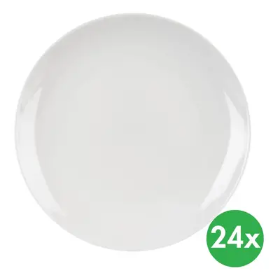 Talíř mělký dětský MONA, pr. 21 cm, porcelán, 24 ks