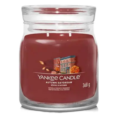 Yankee Candle vonná svíčka Signature ve skle střední Autumn Daydream 368 g