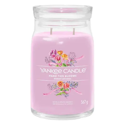 Yankee Candle vonná svíčka Signature ve skle velká Hand Tied Blooms 567g