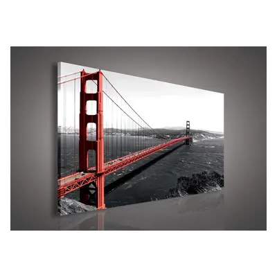 Obraz na plátně Golden Gate Bridge 100 x 75 cm