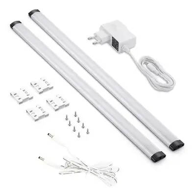 Stmívatelné LED světlo pod kuchyňskou linku s dotykovým senzorem 2 x 5W 500lm 50cm denní