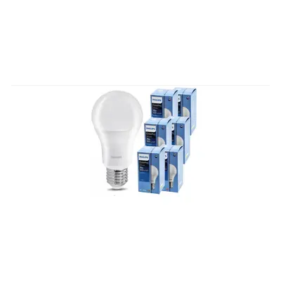 6x LED žárovka Philips E27 - 10W - 1055 lm - studená bílá 6500K - CorePro Premium A60