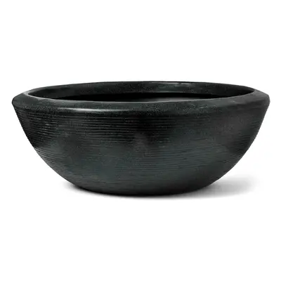 Capi Arc Granite Bowl Low Black Ø 122 cm / V 46 cm