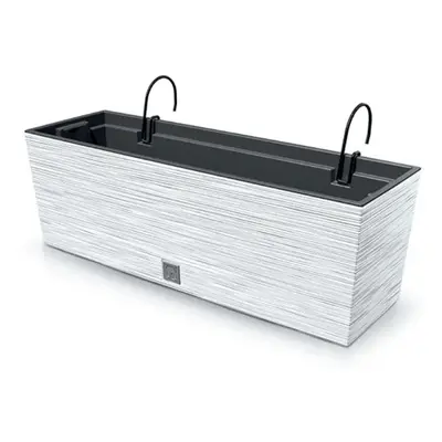 PROSPERPLAST Závěsný truhlík - FURU CASE W Rozměr: 58x18 cm, Barva: bílá