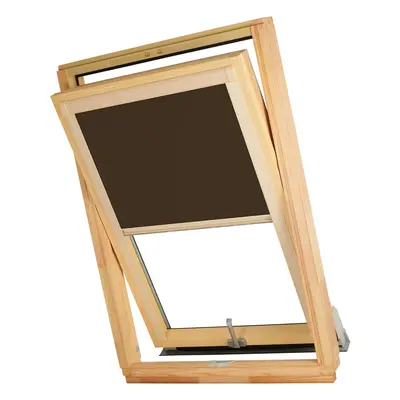 Dekodum Termoizolační roleta na střešní okno typu VELUX MK04/M04/304 Barva látky: Wenge Silver, 