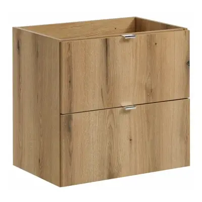 COMAD Závěsná skříňka pod umyvadlo - NOVA 82-60-2S oak, šířka 60 cm, dub evoke