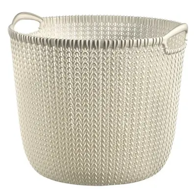 CURVER Knit kulatý kioš 30l bílý