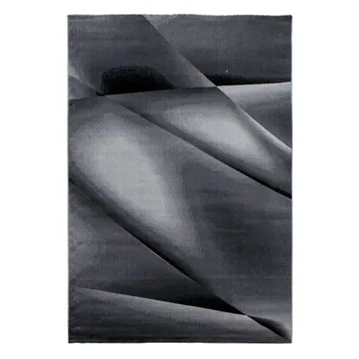 Breno Kusový koberec MIAMI 6590 Black, 160x230 cm, Šedá/Vícebarevné