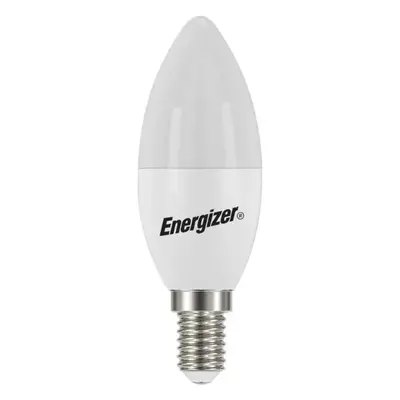 LED žárovka svíčka E14 4,9W 470lm studená, ekv. 40W, Energizer