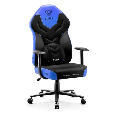 Herní žídle Diablo X-Gamer 2.0 Normal Size: černo-modrá Diablochairs