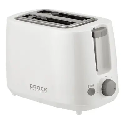 Topinkovač na 2 toasty Brock, 700W, bílý