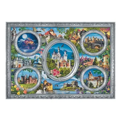 Trefl Panoramatické puzzle Světové zámky