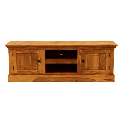 furniture-nabytek.cz - Rustikální stolek pod tv z dřeva palisandr 160x55x45