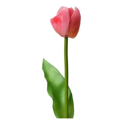 Umělá květina růžový tulipán Tulip Pink - 4*4*32 cm