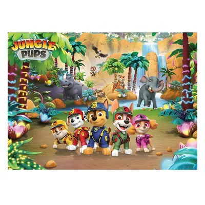 Dětská fototapeta Paw Patrol Jungle Pups 252 x 182 cm, 4 díly