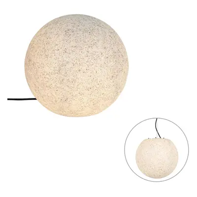 Moderní venkovní lampa šedá 35 cm IP44 - Nura