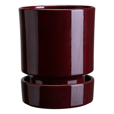 Hoff GLAZED Deep Burgundy Ø 14 cm / V 17 cm