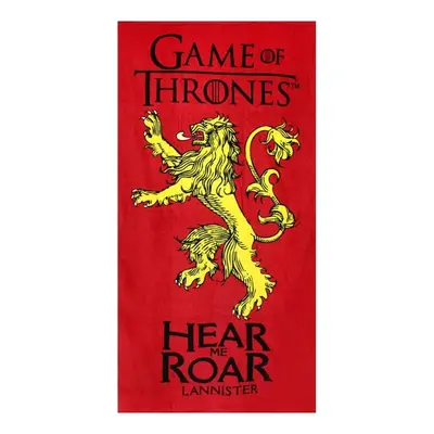 Plážová osuška Hra o trůny - Game of Thrones - 100% bavlna, froté - 70 x 140 cm