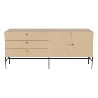 Výprodej Pop up Home designové komody Luxe Sideboard (dub, držadla mosaz)